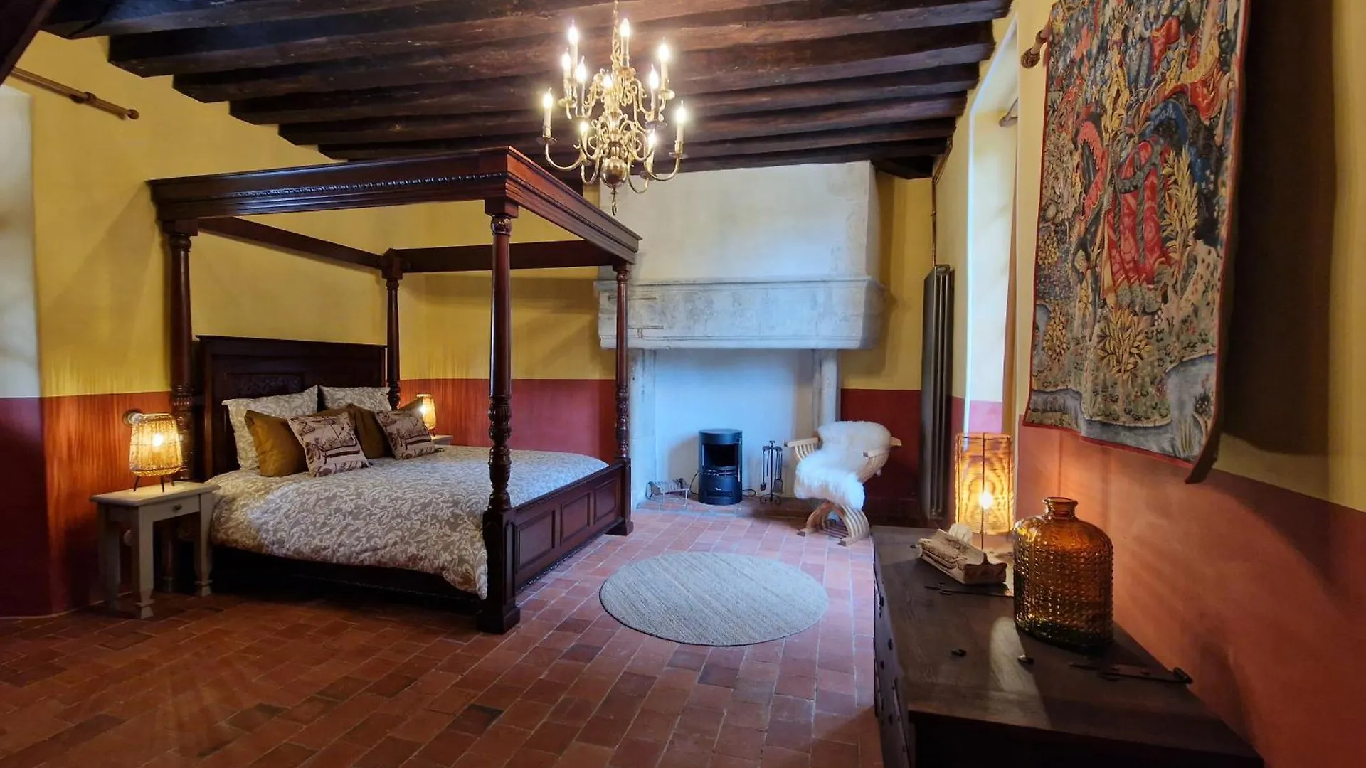 別荘 Chateau De La Mothe De Vicq - Allier, A Proximite De Vichy フランス